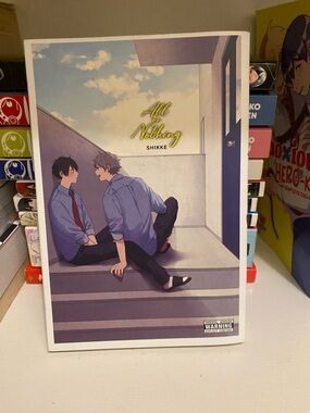 All or Nothing Hardcover Book - Blue Cover